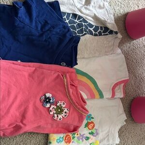 Colorful Kids' T-Shirt Set